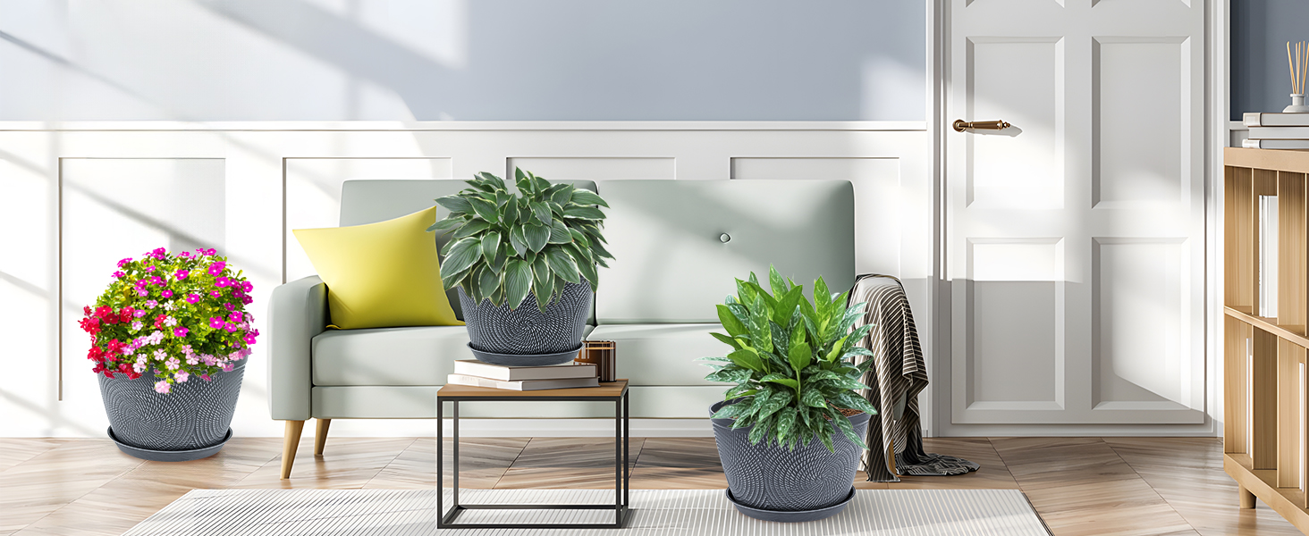 10 inch planters indoor