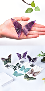 Natural Crystal Butterfly Angel Wing