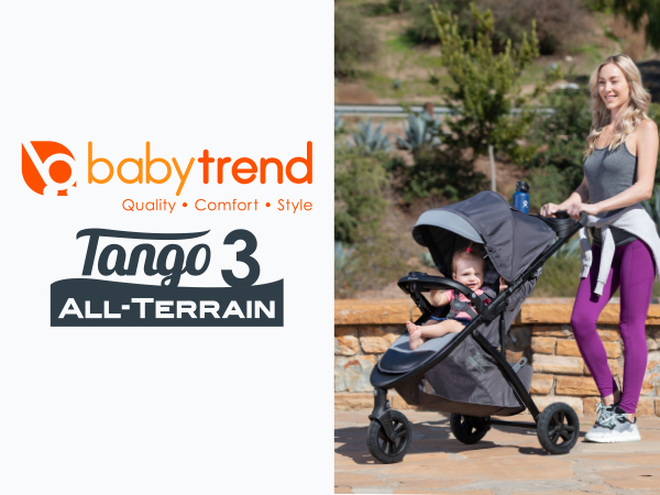 Baby Trend Tango 3 All-Terrain Travel System with EZ-Lift Infant Car Seat
