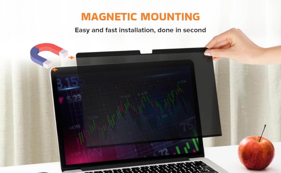 Tecgear Privacy Screen Compatible With Macbook Air/Pro (2016