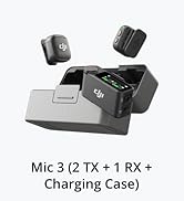 Amazon.com : DJI Mic 2 (2 TX + 1 RX + Charging Case), Wireless