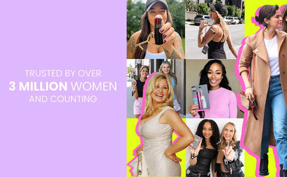 trusted by over 3 million women and counting