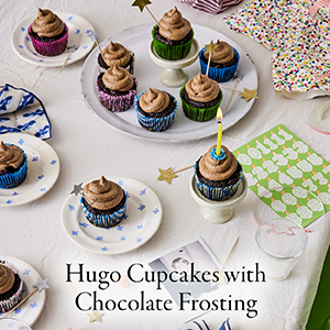 Images of Hugo Cupcakes with Chocolate Frosting