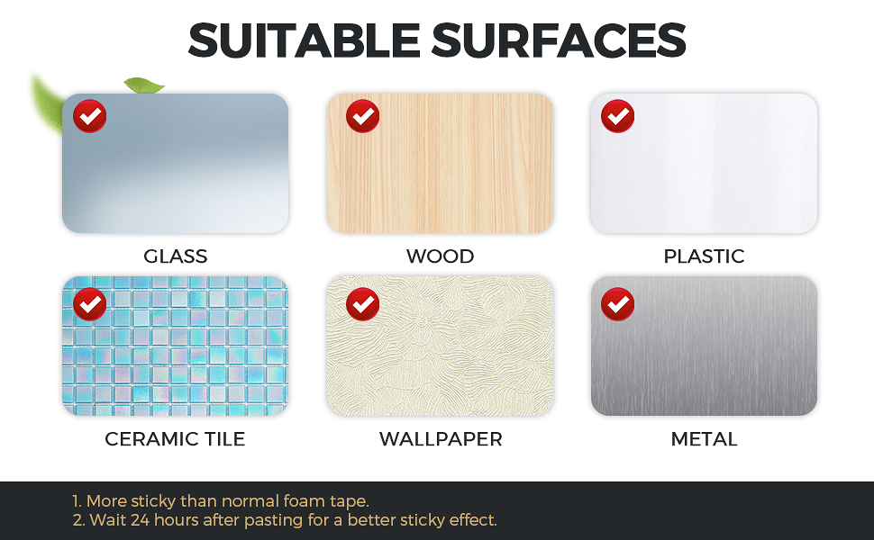 Ravinte 4 Pack Adhesive Handles, Stick on Handles Peel