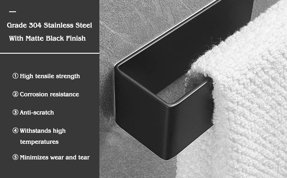 MEGAVOW Toallero de Baño y Cocina sin Taladro - Anillo de ...