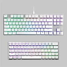 Cooler Master ゲーミングキーボード SK622 White 茶軸 Cooler Master ゲーミングキーボード SK622 White 茶軸の通販 by