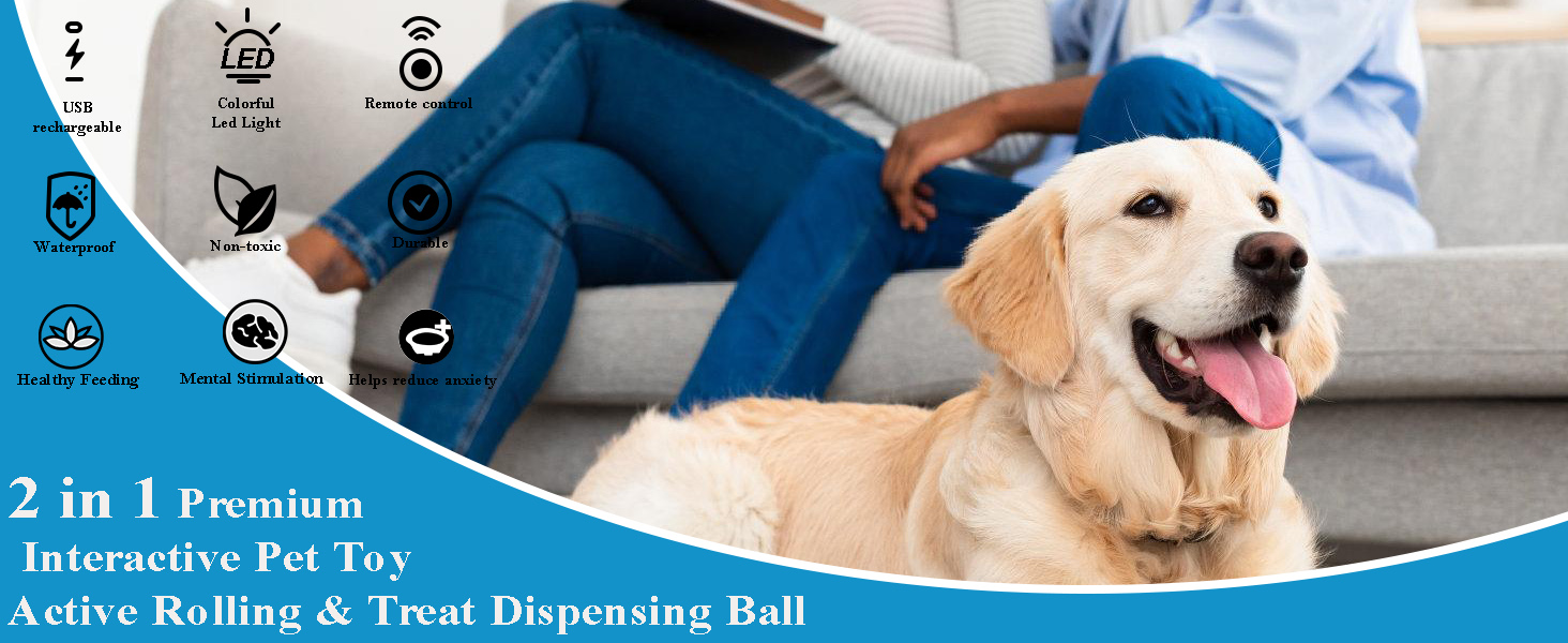 Pet Supplies Interactive Dog Toys Wicked Ball,for Large Dog[2023 New