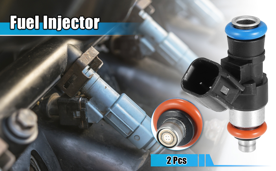 X AUTOHAUX 2 Pcs 2521068 0280158258 Fuel Injector for Polaris Sportsman SP X2 450