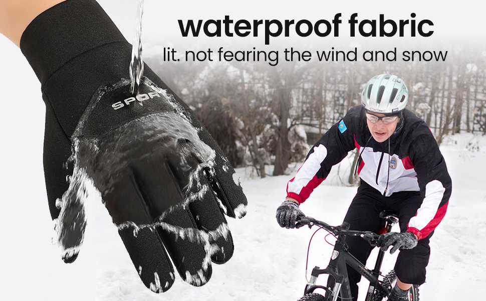 Waterproof and warm