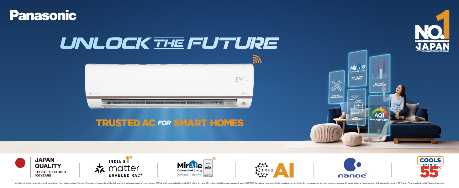 Panasonic AC, Trusted AC for Smart Homes