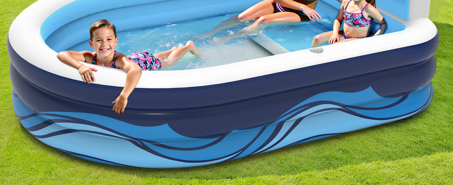 VISTOP Inflatable Lounge Pool