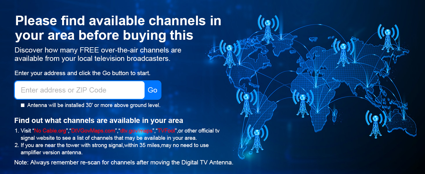 hd tv antenna for smart tv indoor