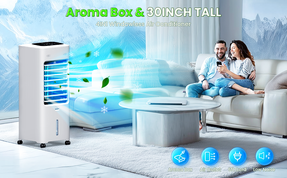 LittleAntiqueGarden‼️‼️エアコン Amazon.com: Windowless Air Conditioner Portable w/Aroma Box