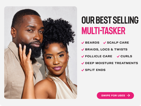 rosemary oil for hair and scalp treatment - massage with fingers and comb through hair