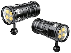 Amazon.co.jp: 水中 ライト、LetonPower TS プロ 11000Lumens