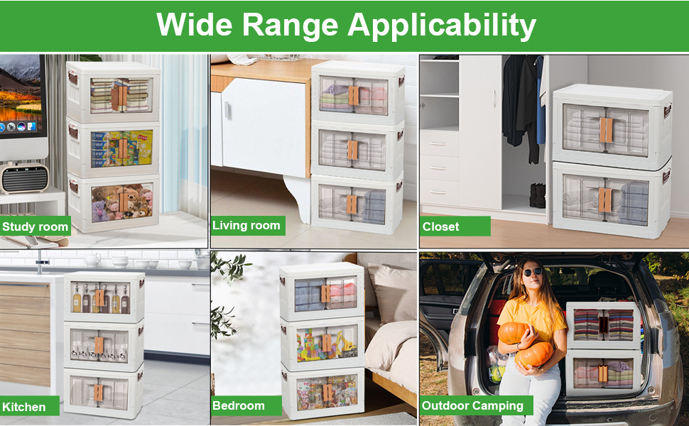 Closet Organizers and Storage Storage Bins with Lids and