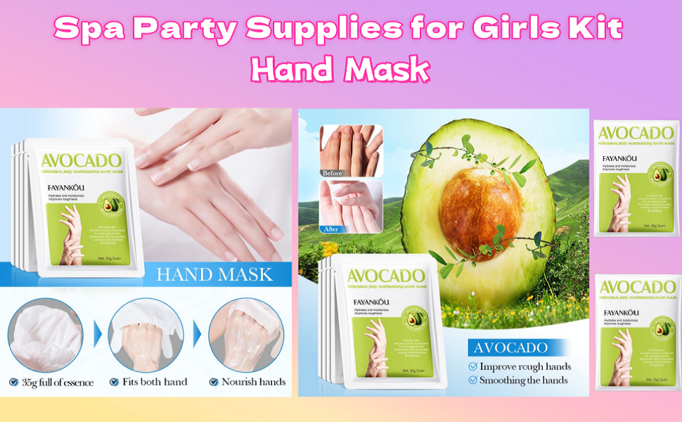 spa party suplies for girl