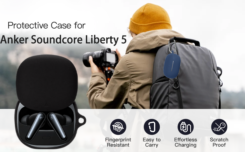 Amazon.com: for Anker Soundcore Liberty 5 Case Cover with