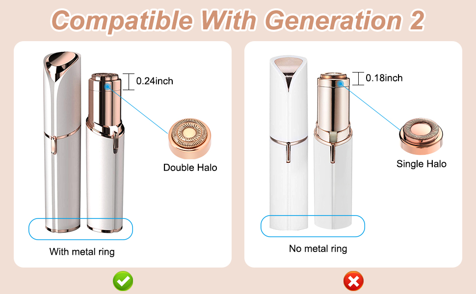 Double Halo Replacement Blades