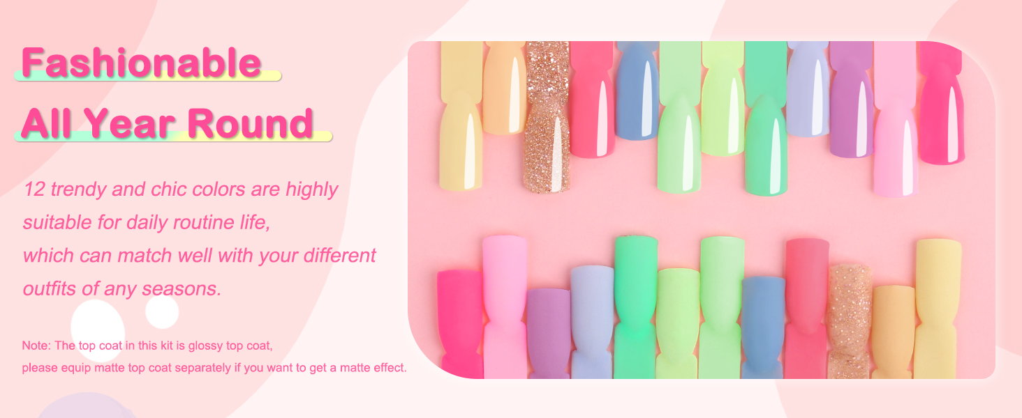 QUICK DRY DIPPING POWDER KIT Organic Materials Double Shiny Long-Lasting