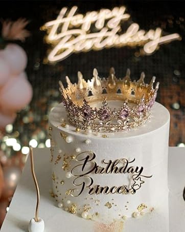 Cake crown topper