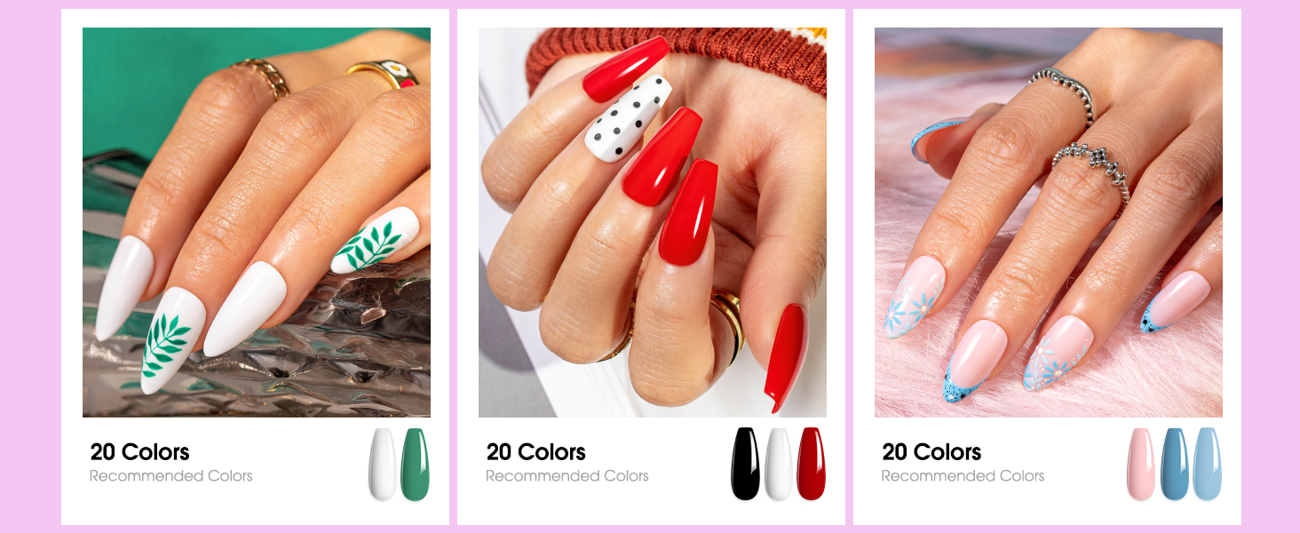 gel nail polish with top base coat