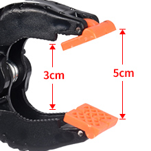 Hemmotop 強力クリップ 背景布 白 黒 用 「9個セット」 万能クリップ 撮影機材 背景スタンド 適用 スプリングクランプ 撮影布クリップ 撮影スタジオ用 ラバー付き 木工 クランプ DIY