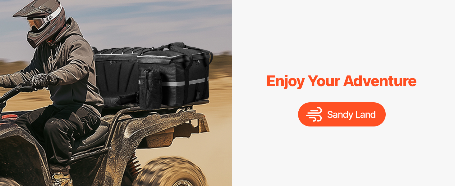 atv rear bag