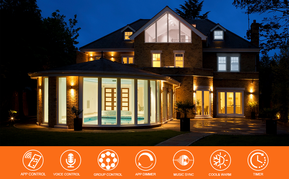 Smart LED Recessed Ceiling Lighting