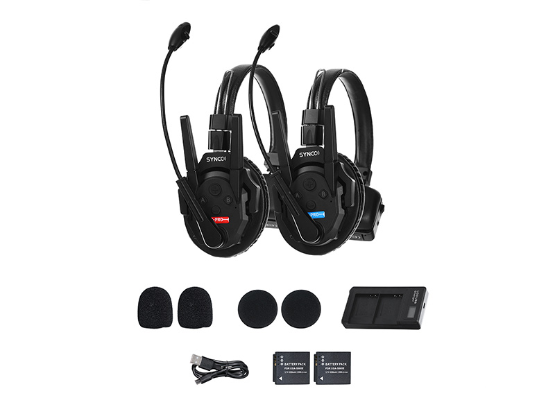 Amazon.com : SYNCO XTalk Pro2 XPro X2 2.4GHz Wireless Headset