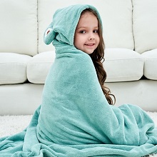 kids hooded bath towel