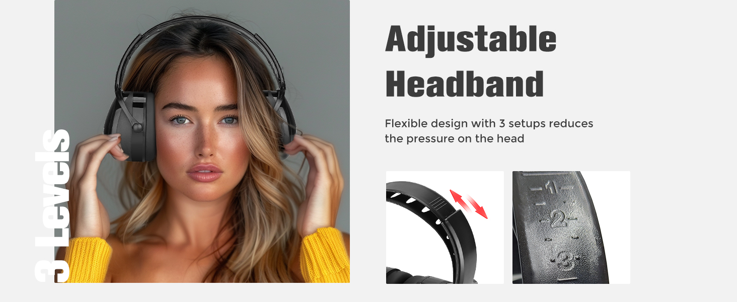 ProCase Noise Reduction Safety Ear Muffs