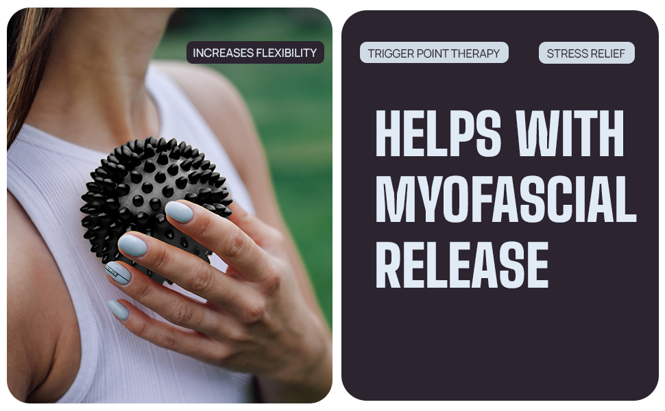 Boldfit Spike Massage Ball for Physiotherapy Spike Ball High Density