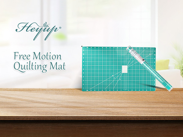 Amazon.com: Free Motion Quilting Slider Mat with Tacky Back