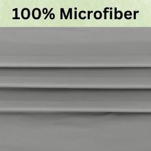 Fabric Microfiber Grey Bedsheet fitted sheets soft