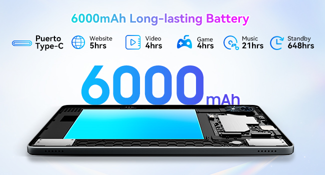 6000mAh