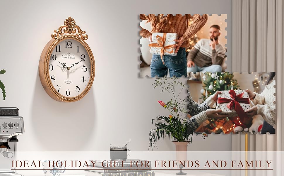 法式椭圆金色A+礼物