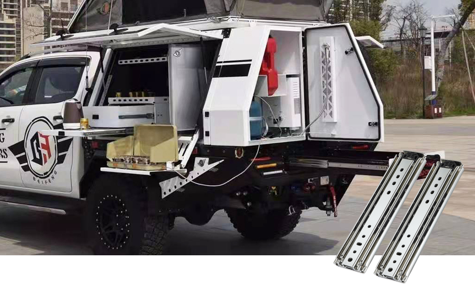 AOLISHENG Heavy Duty Drawer Slides 40 inch Full Extension Ball Bearing