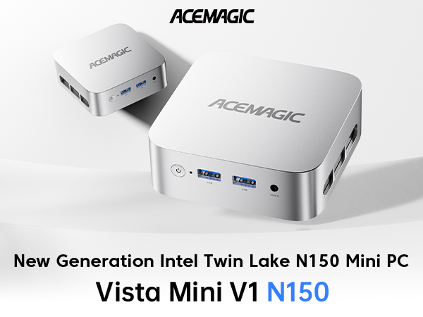 新品 ACEMAGIC N150搭載 ミニPC 8GB/256GB Amazon.com: ACEMAGIC Mini PC Computers, Twin Lake N150 (Beat