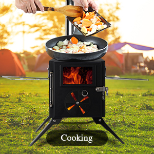 wood burning tent stove