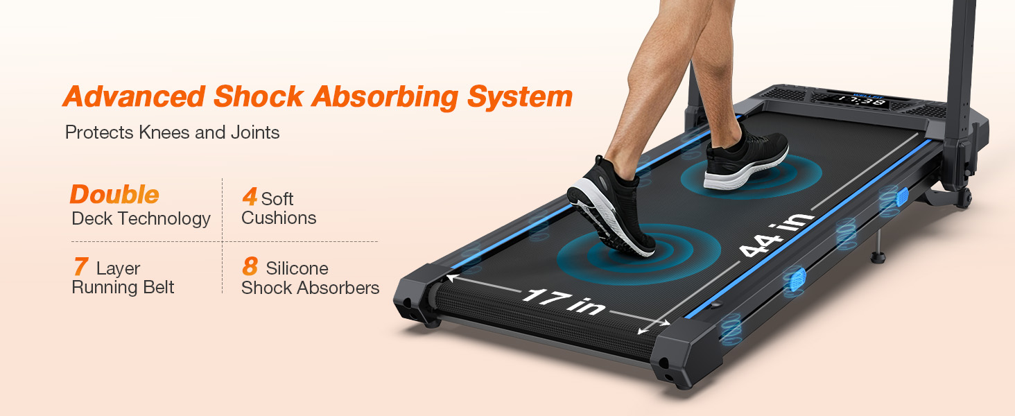 walking pad with incline