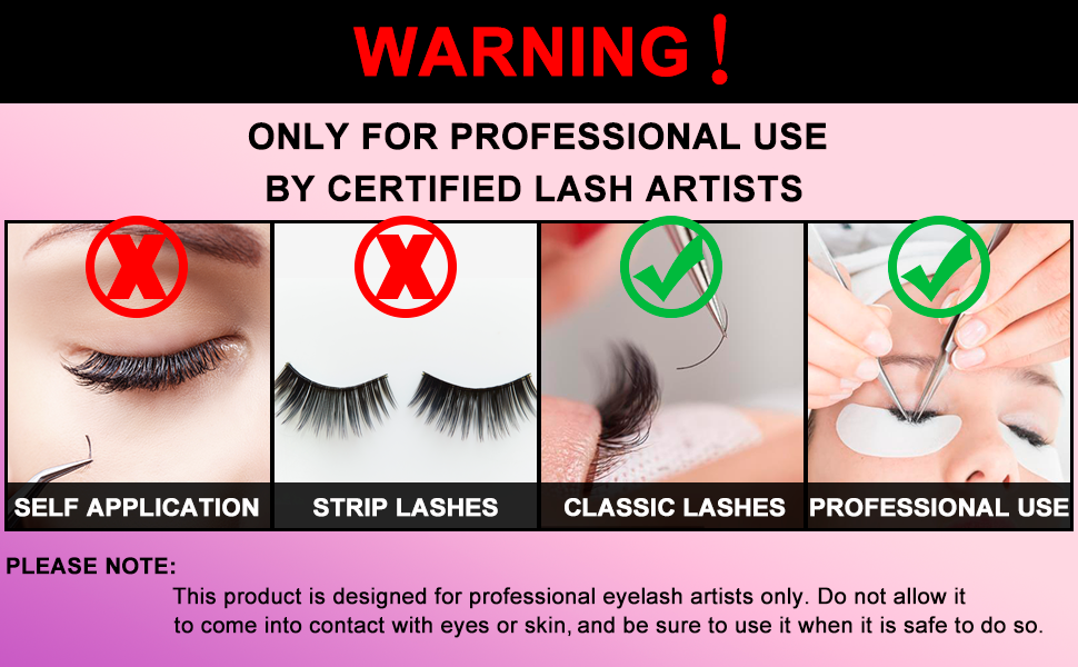 Lash Glue for Eyelash Extensions Extra Strong Eyelash