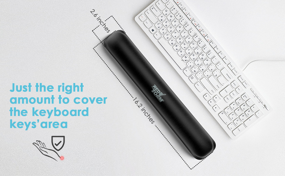 Redstorm Ergonomic Gel Keyboard Wrist Rest, Upgrade