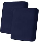 YEMYHOM Stretch Individual Cushion Covers Sofa Loveseat Seat Cushion Slipcovers Soft Couch Cover ...