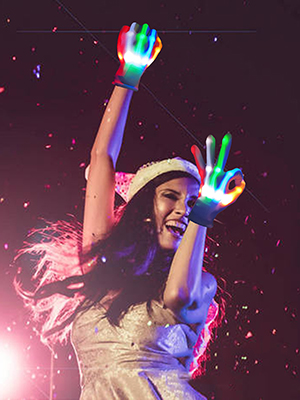 led gloves