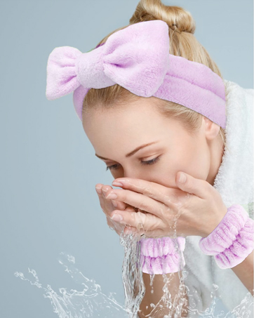 wrist scrunchies for washing face