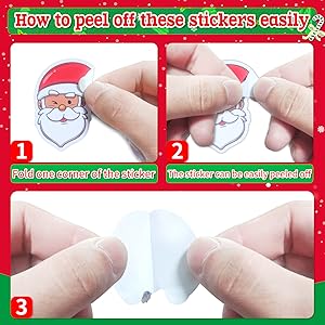 christmas stickers bulk
