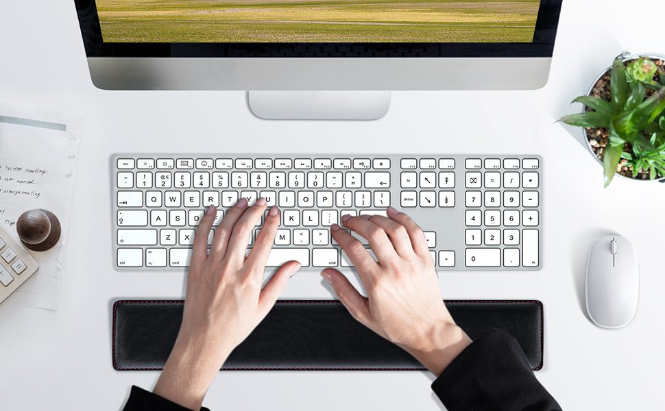 Keyboard Wrist RestSOQOOL Ergonomic Gel Wrist Rest for