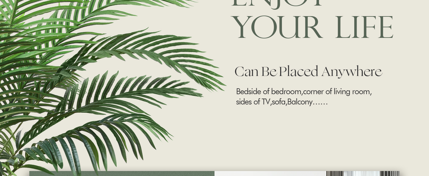 artificial palm tree