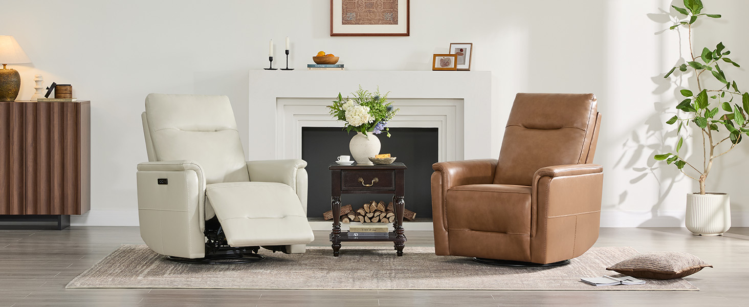 leather recliner
